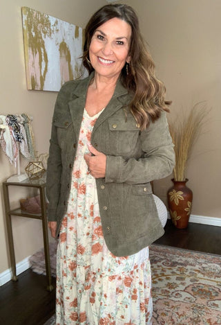 Olive jacket