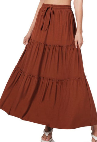 3 Tier Maxi skirt