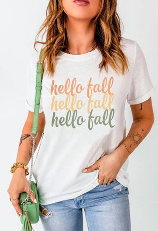 Hello Fall Graphic Tee 2