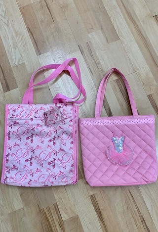 pink dance bags