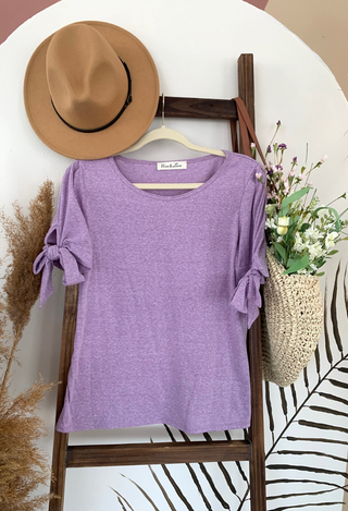 Sadie Bow Sleeve Top