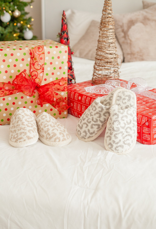 Luxury Plush Slippers-Dot Dot Dream