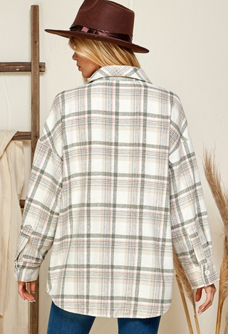 plaid shacket