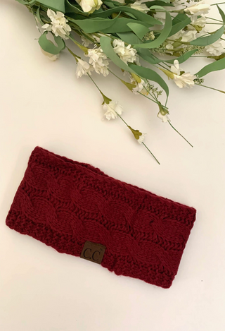 C.C. Headwrap burgundy