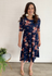Navy Floral