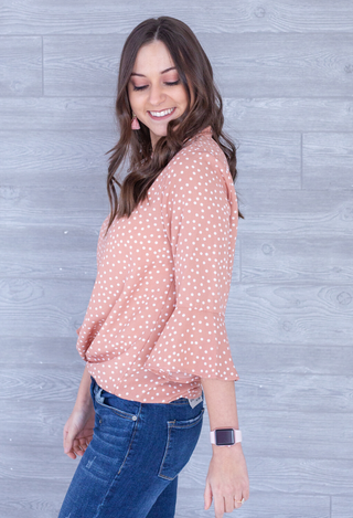 Blushing Bell Top
