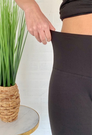 Ultra soft 5" leggings in black