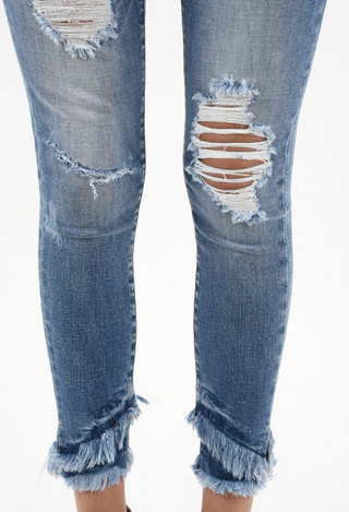 Kan Can Fringe jeans