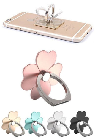 Smart phone flower ring grip in 6 colors