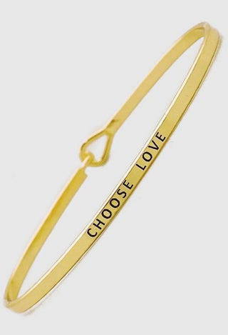 Choose love bracelet