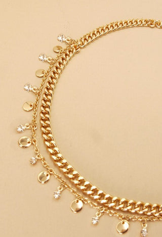 2 Layered necklace