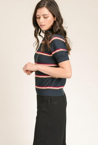 stripe sweater
