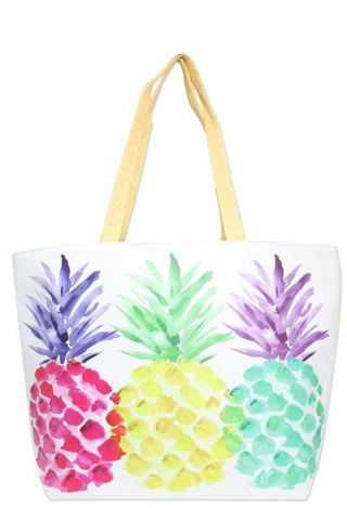 Pineapple beach bag