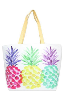 Pineapple beach bag