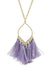 Lavender Teardrop/gold