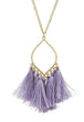 Lavender Teardrop/gold