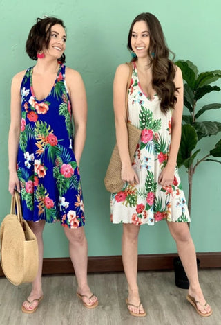Tropical beach dress