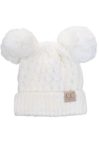 ivory kids hat