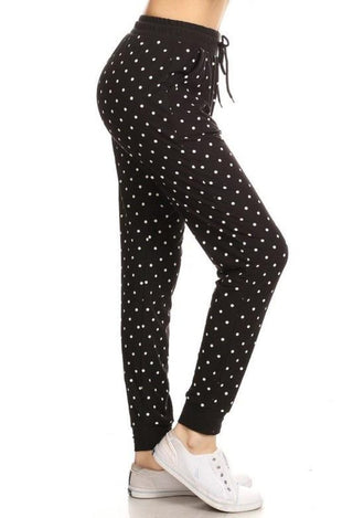 black dot jogger