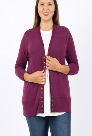 perfect sweater plum plus size