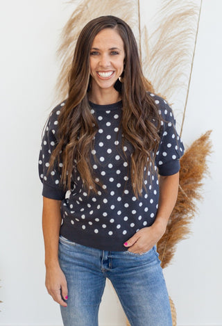 Polka Dot Sweater