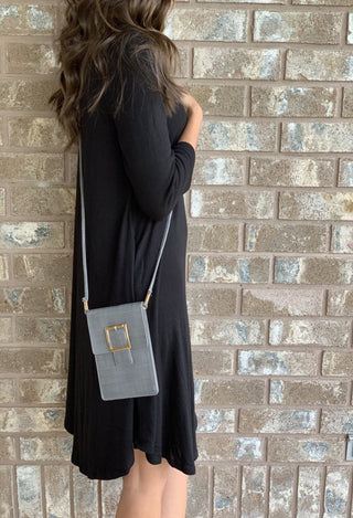 grey crossbody