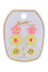 Pink yellow white