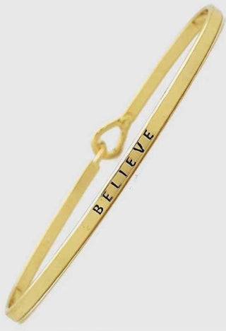 Believe bracelet