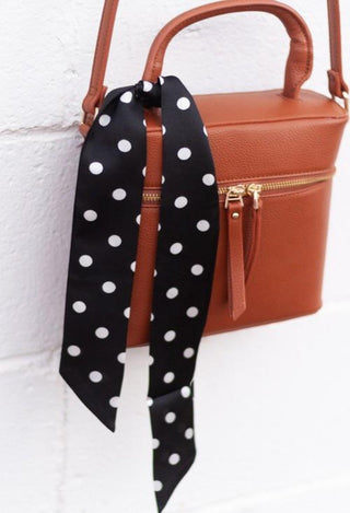 black dot scarf