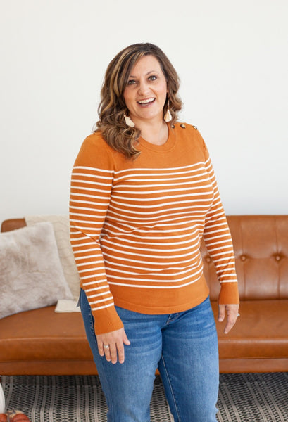 Shannon Stripe Sweater