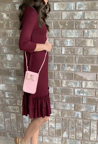 pink Small cross body bag