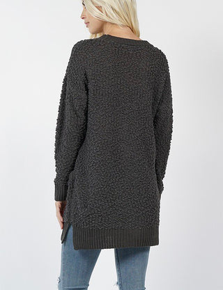 Popcorn sweater