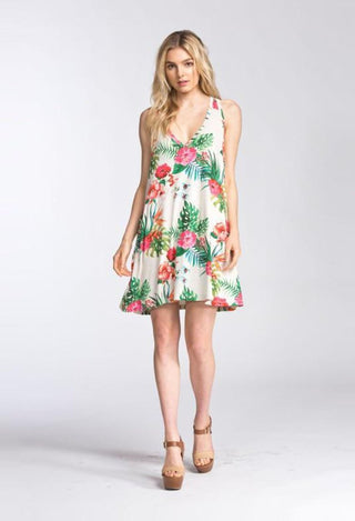 Tropical beach dress