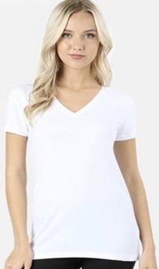 White V Tee