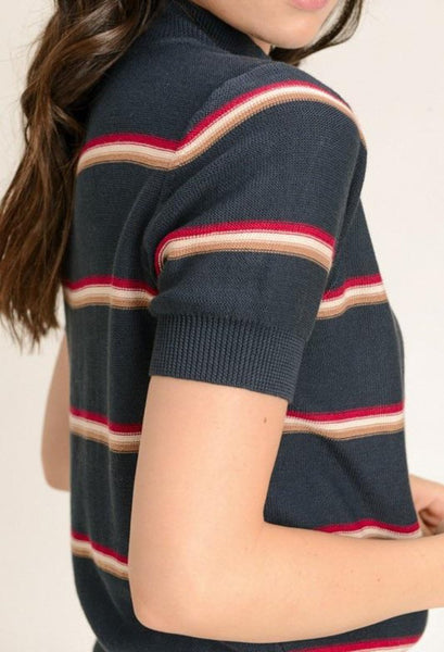 Taylor Stripe Sweater-Final Sale