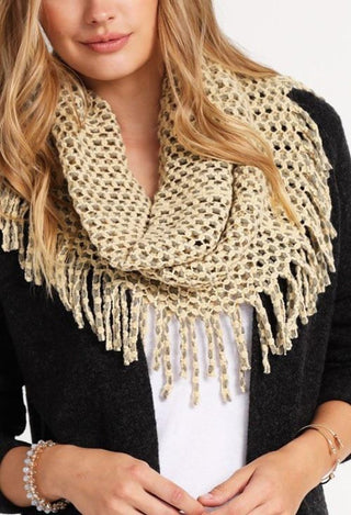 Fringe Infinity Scarf