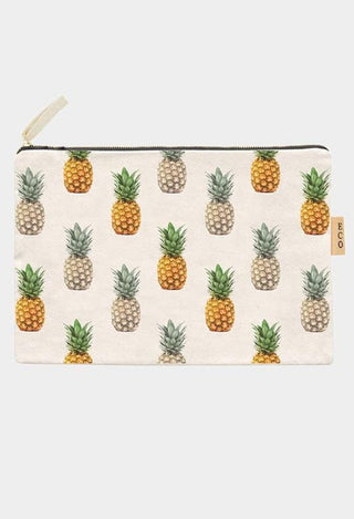 pineapple makeup bag