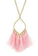 Blush Pink Teardrop/gold