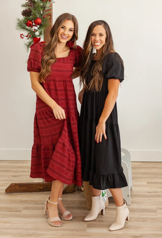 Red & Black Christmas Dresses