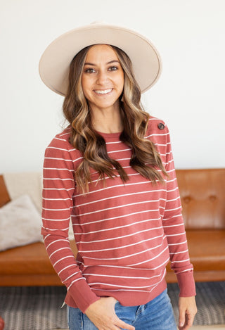 Holly Stripe sweater