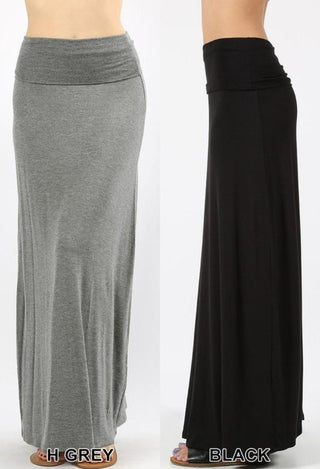 black Maxi skirt
