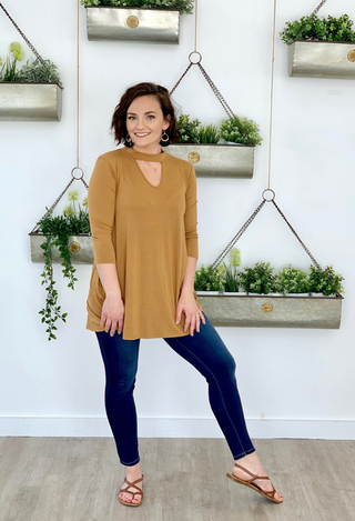 Ruby Seing top with jeans